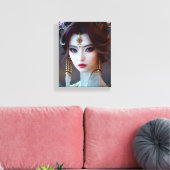Toile Asian Goddess Ai Generated Art (Insitu(Salon))