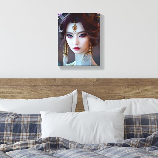 Toile Asian Goddess Ai Generated Art (Insitu(Chambre))