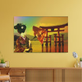 Toile asiatique (Insitu(Salon))