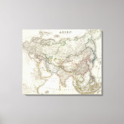 Toile Asie - Asie (Recto)