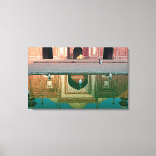 Toile Asie, Inde, Uttar Pradesh, Agra. Sur le