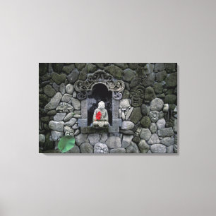 Toile Asie, Indonésie, Bali. Temple de Bouddha