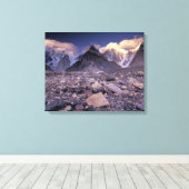 Toile Asie, Pakistan, Karakoram Range, Broad et (Insitu (Plancher de Bois))