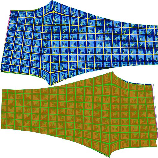 Toile aspect/épaisseur uniquement