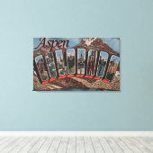 Toile Aspen, ColoradoScènes de grandes lettresAspen, CO (Insitu (Plancher de Bois))