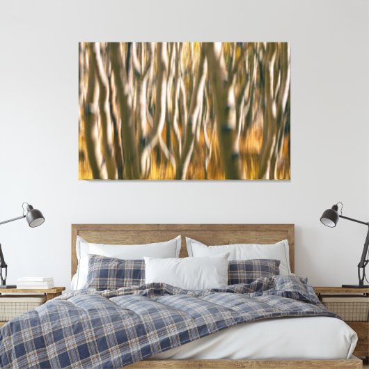 Toile Aspen Trees Abstraits (Insitu(Chambre))