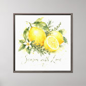 Toile Assaisonner avec Amour (Recto)