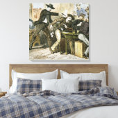 Toile Assassinat de 'Wild Bill' (W.B. Hickok) par Jack (Insitu(Chambre))