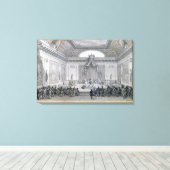 Toile Assemblée des Notables présidée par Louis (Insitu (Plancher de Bois))