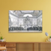 Toile Assemblée des Notables présidée par Louis (Insitu(Salon))