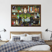 Toile Assistant Imaginaire Livres Potions Dragon (Insitu(Chambre))