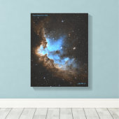 Toile Assistant Nebula (NGC 7380) (Insitu (Plancher de Bois))