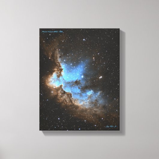 Toile Assistant Nebula (NGC 7380) (Recto)