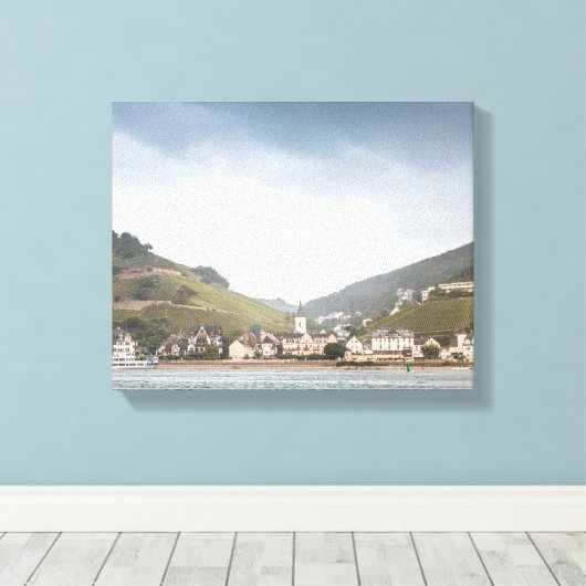 Toile Assmannshausen am Rhein (Insitu (Plancher de Bois))