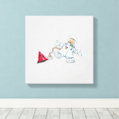 Toile astronaute (Insitu (Plancher de Bois))