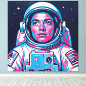 TOILE ASTRONAUTE (Insitu (Plancher de Bois))