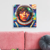 TOILE ASTRONAUTE 11 (Insitu(Salon))