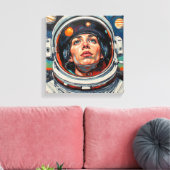 TOILE ASTRONAUTE 13 (Insitu(Salon))