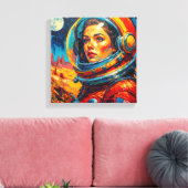 TOILE ASTRONAUTE 17 (Insitu(Salon))