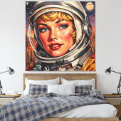 TOILE ASTRONAUTE ALPHA 2 (Insitu(Chambre))