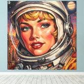 TOILE ASTRONAUTE ALPHA 2 (Insitu (Plancher de Bois))