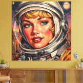 TOILE ASTRONAUTE ALPHA 2 (Insitu(Salon))