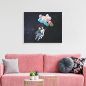Toile Astronaute Stars & Space Colorful Balloons (Insitu(Salon))