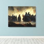 Toile Atack the place (Insitu (Plancher de Bois))