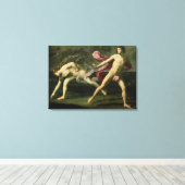 Toile Atalanta et Hippomènes, c.1612 (huile sur toile) (Insitu (Plancher de Bois))