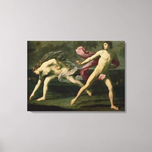 Toile Atalanta et Hippomènes, c.1612 (huile sur toile) (Recto)