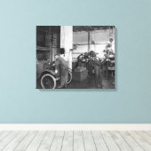 Toile Atelier de réparation automobile, 1919 (Insitu (Plancher de Bois))