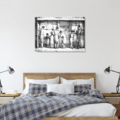 Toile Atelier d'impression lithographique de Delpech, c. (Insitu(Chambre))