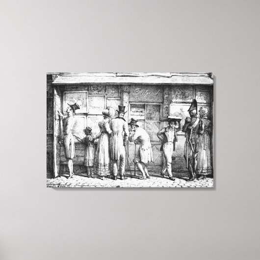 Toile Atelier d'impression lithographique de Delpech, c. (Recto)