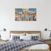 Toile Atlantic City, New Jersey (Boardwalk Scene) (Insitu(Chambre))