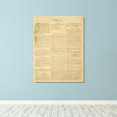 Toile Atlas de préface de l'état du Maine (Insitu (Plancher de Bois))