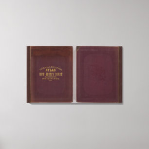 Toile Atlas historique de côte de New Jersey