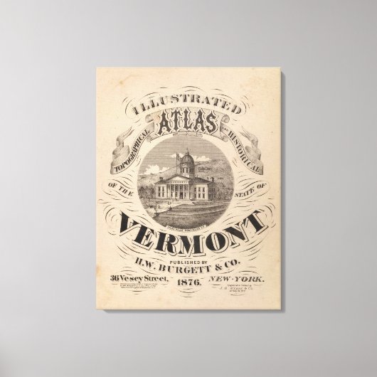 Toile Atlas topographique (Recto)