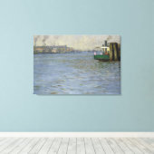 Toile Atmosphère du dimanche sur l'Elbe (Insitu (Plancher de Bois))