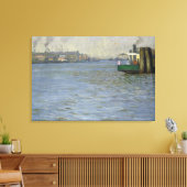 Toile Atmosphère du dimanche sur l'Elbe (Insitu(Salon))