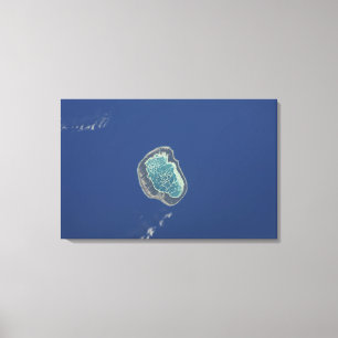 Toile Atoll de Mataiva, archipel de Tuamotu