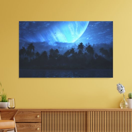 Toile Atoll (Nuit) (Insitu(Salon))