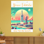 Toile Atomic Futuristic New Florida Launch Site (Insitu(Salon))