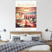 Toile Atomic Futuristic Penthouse Apartment (Insitu(Chambre))