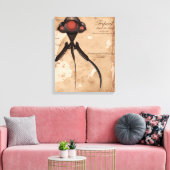 Toile Attaque de trépied alien de science-fiction ! (Insitu(Salon))