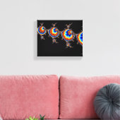 Toile Attaque Ufo - Art Fractal (Insitu(Salon))