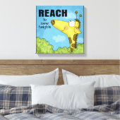 Toile Atteindre New Heights Giraffe (Insitu(Chambre))