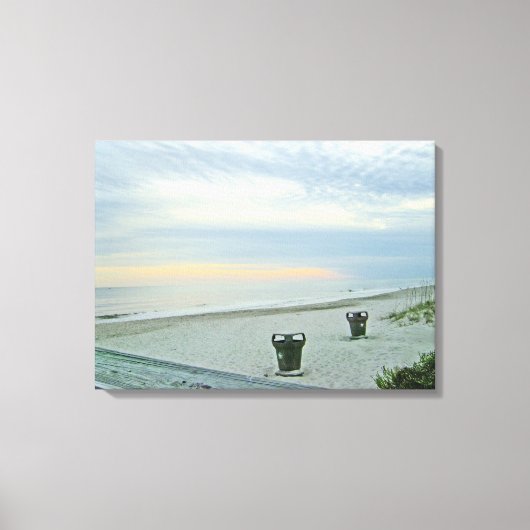 Toile Attendant le coucher du soleil (Recto)