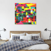 Toile Attendre la fin des temps, encore (Insitu(Chambre))