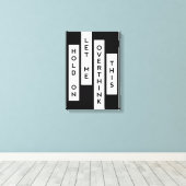 Toile Attends, Laisse-Moi Repenser Cela (Insitu (Plancher de Bois))