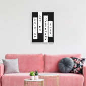 Toile Attends, Laisse-Moi Repenser Cela (Insitu(Salon))